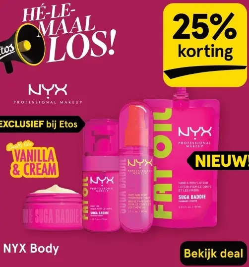 Aanbieding: NYX Body