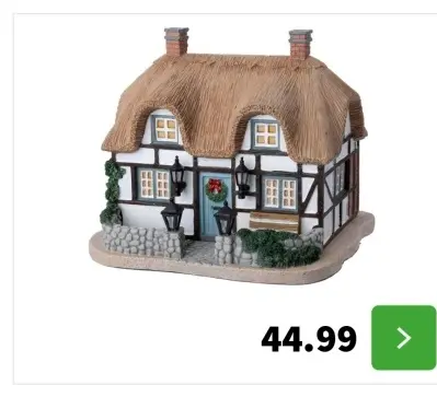 Aanbieding: House decoration kerstdorpminiatuur
