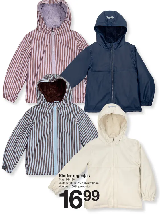 Aanbieding: Kinder regenjas