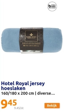 Aanbieding: Hotel Royal jersey hoeslaken