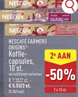 Promotie: Koffie-capsules