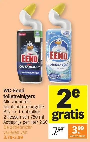 Promotie: Toiletreinigers