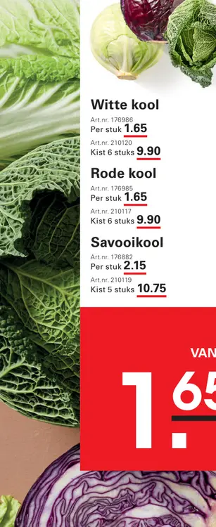 Aanbieding: Witte kool
