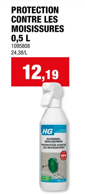 Offre: Protection contre les moisissures
