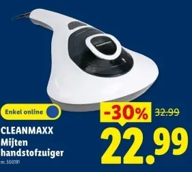 Promotie: Mijten handstofzuiger