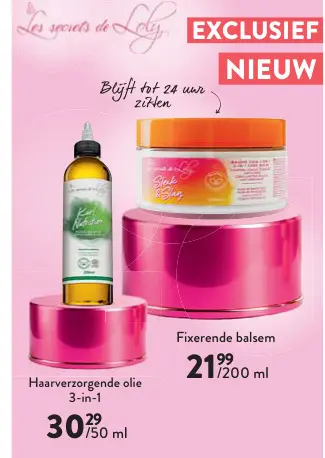 Promotie: Haarverzorgende olie 3-in-1