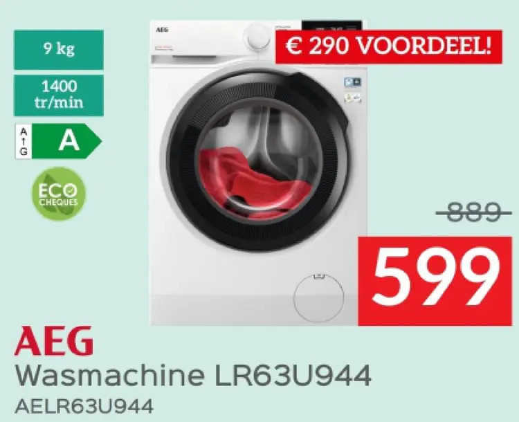 Promotie: Wasmachine LR63U944