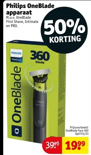 Aanbieding: Philips OneBlade apparaat
