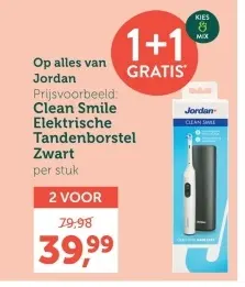 Aanbieding: Clean Smile Elektrische Tandenborstel Zwart