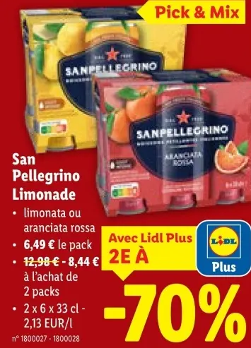 Offre: Limonade