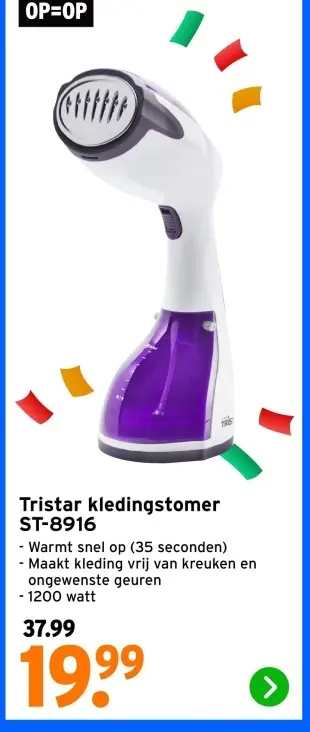 Aanbieding: Tristar kledingstomer ST-8916