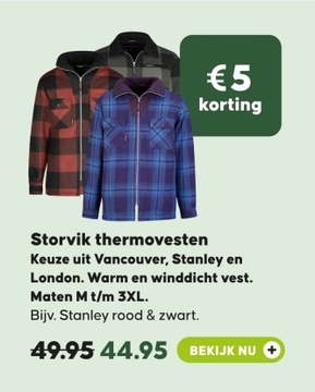 Aanbieding: Storvik thermovesten