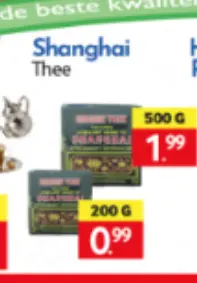 Promotie: Shanghai Thee