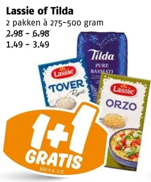 Aanbieding: Lassie of Tilda