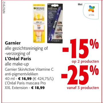 Aanbieding: Garnier SkinActive Vitamine C anti-pigmentvle