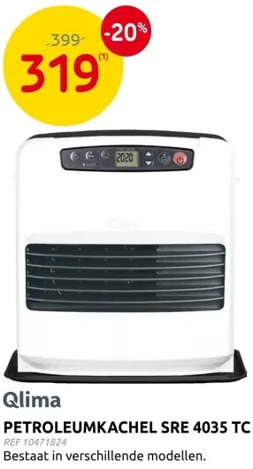 Promotie: Petroleumkachel SRE 4035 TC