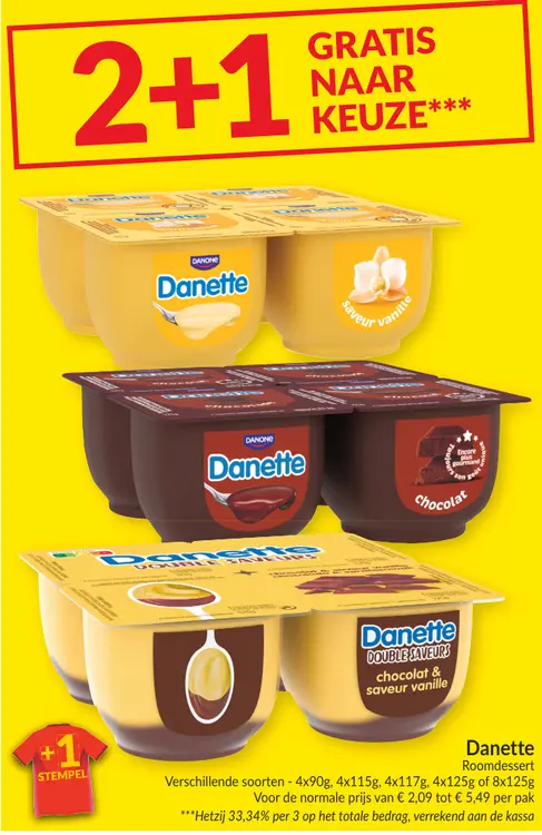 Promotie: Danette Roomdessert