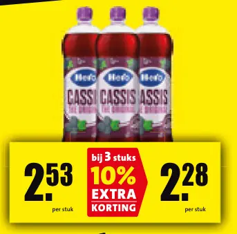 Aanbieding: Cassis