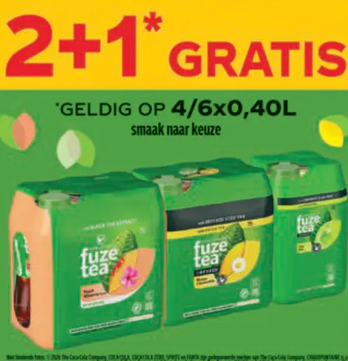 Promotie: Fuze Tea