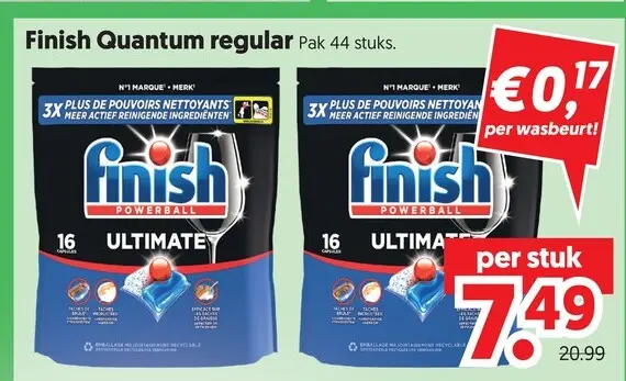 Aanbieding: Finish Quantum regular