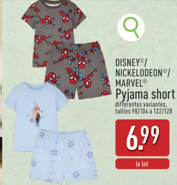 Offre: Pyjama short