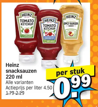 Promotie: snacksauzen