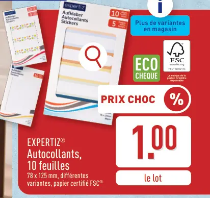 Offre: Autocollants