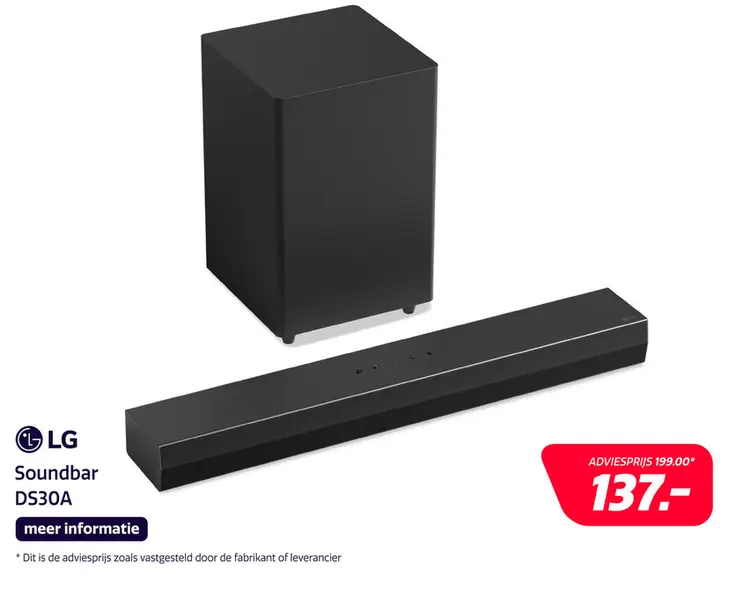 Aanbieding: Soundbar DS30A