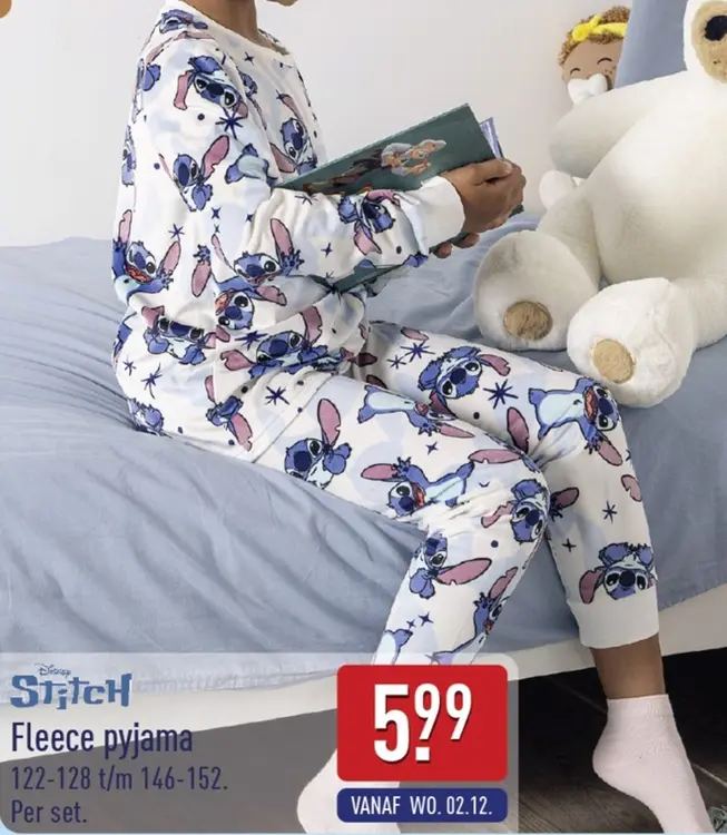 Aanbieding: Fleece pyjama