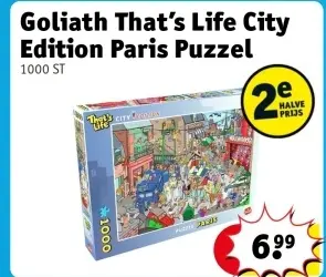 Aanbieding: That's Life City Edition Paris Puzzel