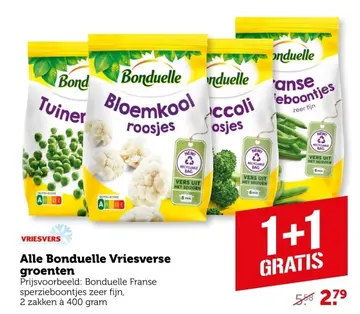 Aanbieding: Alle Bonduelle Vriesverse groenten