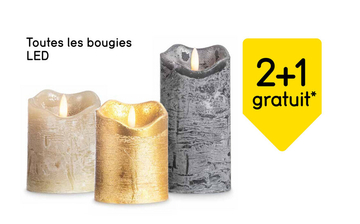 Offre: Toutes les bougies LED