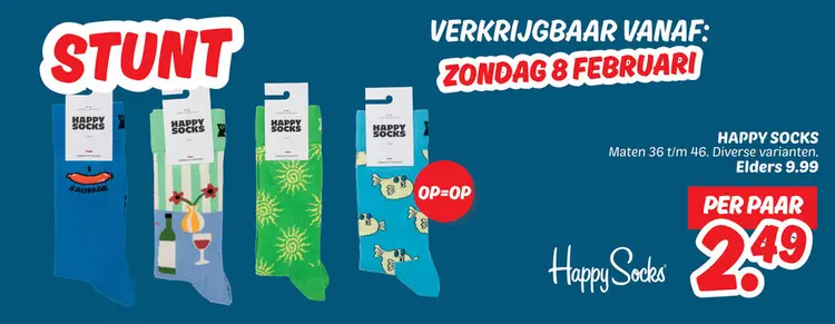 Aanbieding: Happy socks