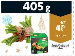 Promotie: Fagots d'haricot vert / Bundels sperziebonen