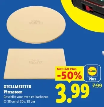 Aanbieding: Pizzasteen