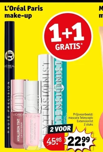 Aanbieding: mascara Telescopic Extensionist