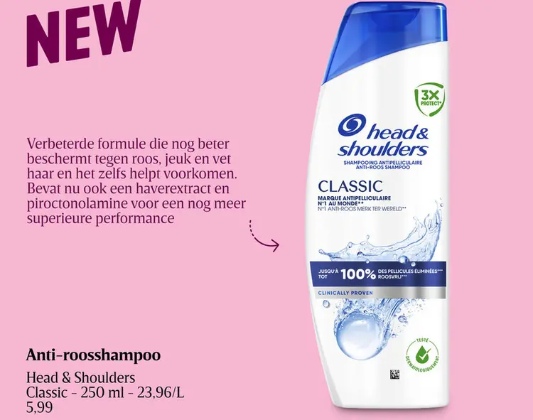 Promotie: Anti-roosshampoo Classic