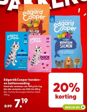 Aanbieding: Honden- en kattenvoeding