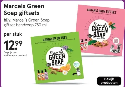 Aanbieding: Marcels Green Soap giftsets