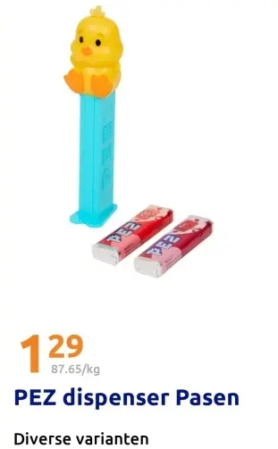 Aanbieding: PEZ dispenser Pasen