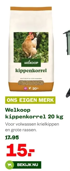 Aanbieding: Welkoop kippenkorrel