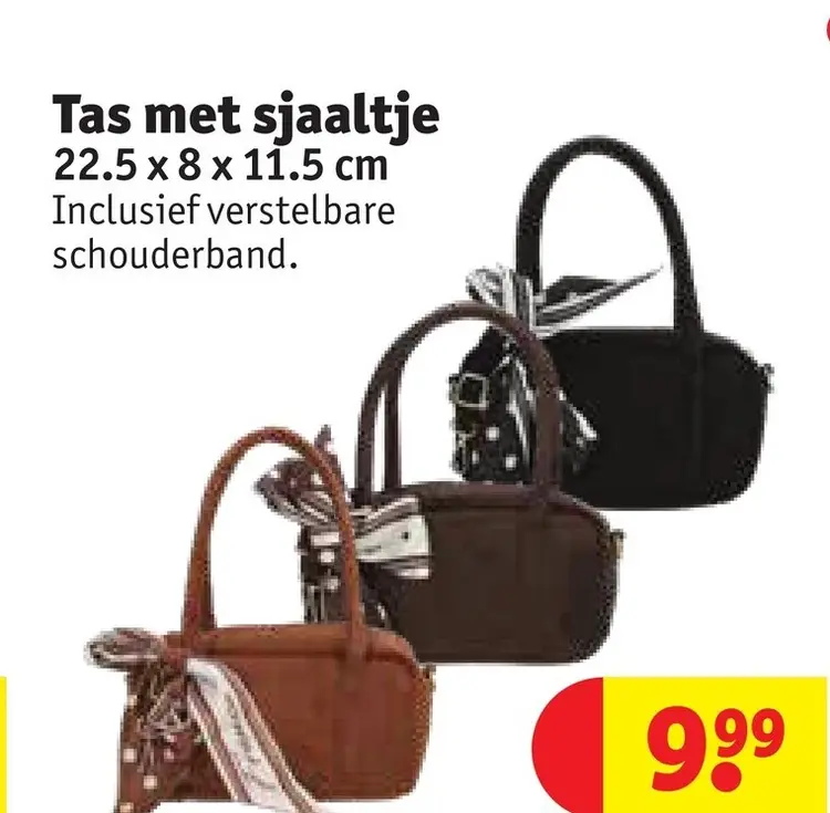 Promotie: Tas met sjaaltje