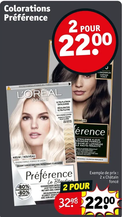 Offre: Colorations Préférence