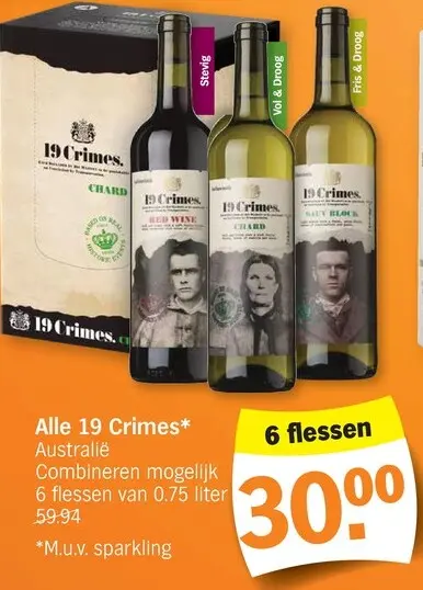 Promotie: 19 Crimes
