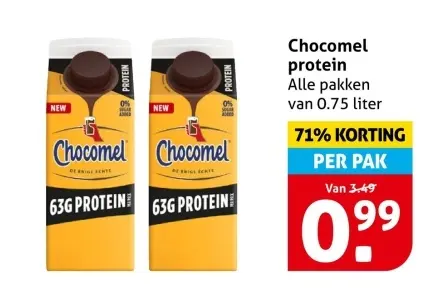 Aanbieding: Chocomel protein