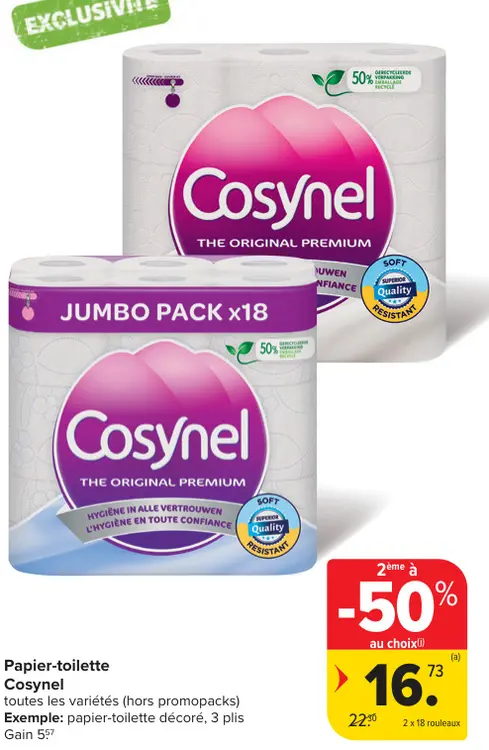 Offre: Papier-toilette