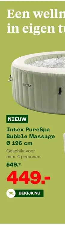 Aanbieding: PureSpa Bubble Massage