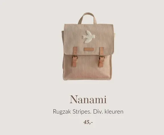 Aanbieding: Rugzak Stripes