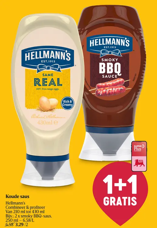Promotie: Koude saus
