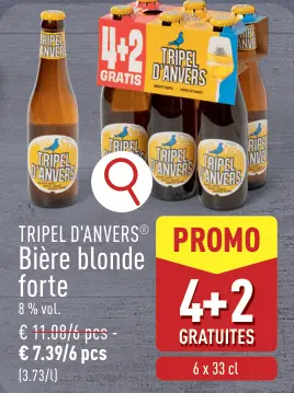 Offre: Tripel d'anvers